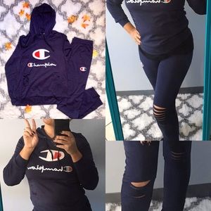 Navy Blue Champs Women’s Track Suit LAST ONE!!